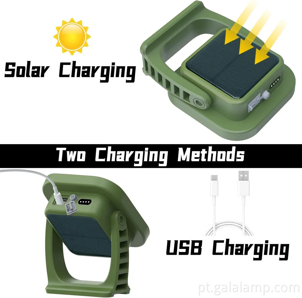 Ultimate Magnetic Rechargable Camping Lantern com Power Bank